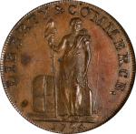 1794 Talbot, Allum & Lee Cent. Fuld-4, W-8590. Rarity-2. With NEW YORK. Small & on Reverse. Copper. 
