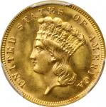 1888 Three-Dollar Gold Piece. MS-64 (PCGS). CAC.
