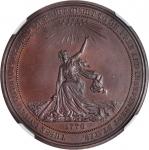 1876 U.S. Centennial Exposition. Official Medal. Bronze. 38 mm. HK-21, Julian CM-10. Rarity-3. MS-65