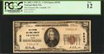 Crandall, Texas. $20 1929 Ty. 1. Fr. 1802-1. The Citizens NB. Charter #5938. PCGS Currency Fine 12.