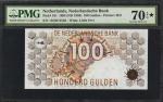 NETHERLANDS. Nederlandsche Bank. 100 Gulden, 1992. P-101. PMG Perfect Seventy Uncirculated 70 EPQ*.