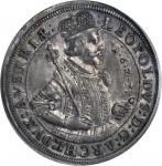 AUSTRIA. Taler, 1627. Leopold I (1657-1705). PCGS AU-58 Secure Holder.