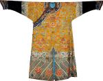清朝道光时期龙袍一件 完未流通 Qing Dynasty, a dragon robe from Daoguang period