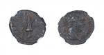 公元193-211年罗马帝国塞维鲁与战神马尔斯银币 NGC Ch F