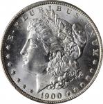 1900-O Morgan Silver Dollar. VAM-15. Top 100 Variety. Doubled Die Obverse, Doubled Stars. MS-66+ (PC