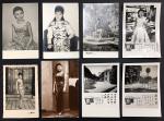 1960-1970年代香港电影明星(有陈宝珠及萧芳芳等)及美女照片5 枚，另有3 枚照相机广告照片.
