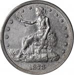 1878-S Trade Dollar. AU-55 (PCGS).