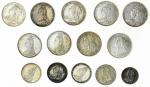 Victoria (1837-1901), Maundy coinage, Threepence (9), 1887 (5) (S.3931), 1893 (2), 1895, 1898 (S.394