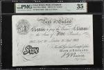 GREAT BRITAIN. Bank of England. 5 Pounds, 1915. P-304a. PMG Choice Very Fine 35.