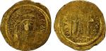 Ancient - Greek & Roman，BYZANTINE EMPIRE: Maurice Tiberius, 582-602, AV solidus (4.34g), Constantino