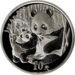 2005年熊猫纪念银币1盎司 PCGS MS 70
