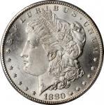 1880-CC Morgan Silver Dollar. MS-66 (PCGS).