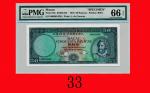 1976年大西洋银行伍拾圆样票Banco Nacional Ultramarino, 50 Patacas Specimen, 1976, no. 026. PMG EPQ66 Gem UNC