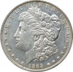 1893 Morgan Silver Dollar. AU-53 (PCGS).