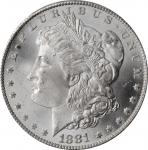 1881-CC Morgan Silver Dollar. MS-66+ (PCGS). CAC.