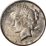 1925-S Peace Silver Dollar. MS-65 (PCGS).