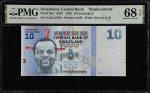SWAZILAND. Lot of (5). Central Bank of Swaziland. 10, 20, 50, 100 & 200 Emalangeni, 2010. P-36a*, 37