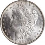1887-O Morgan Silver Dollar. MS-63 (PCGS).