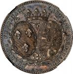 1817年法国5 法郎皇家访问银制勳章。巴黎造币厂。FRANCE. Silver Royal Visit Medallic 5 Francs, 1817. Paris Mint. Louis XVII