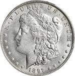 1897-O Morgan Silver Dollar. AU-55 (PCGS).