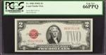 Fr. 1508. 1928G $2  Legal Tender Note. PCGS Currency Gem New 66 PPQ.