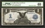 Fr. 232. 1899 $1 Silver Certificate. PMG Extremely Fine 40.