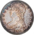 1836 Capped Bust Half Dollar. Reeded Edge. 50 CENTS. GR-1, the only known dies. Rarity-2. MS-61 (NGC