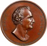 1872 Henry Meiggs, Verrugas Viaduct Medal. By J.S. & A.B. Wyon, struck by Tiffany & Co. Julian UN-17
