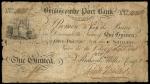 Brimscombe Port Bank (Richard Miller & Compy), 1 guinea, 1 September 1818, serial number 1420, black