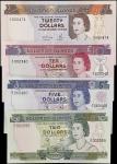 SOLOMON ISLANDS. Lot of (4). Solomon Islands Monetary Authority. 2. 5.10, & 20 Dollars, ND (1977-81)