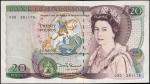 GREAT BRITAIN. Bank of England. 20 Pounds, ND (1987-88). P-380d. Uncirculated.