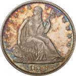 1882 Liberty Seated Half Dollar. WB-101. MS-62 (PCGS).