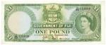 BANKNOTES. MISCELLANEOUS. Fiji, Government of Fiji: £1, 1 January 1967, serial no.C23 123830, green,