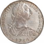 MEXICO. 8 Reales, 1780-Mo FF. Mexico City Mint. Charles III. NGC AU Details—Cleaned.