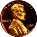 1960 Lincoln Cent. Large Date. Proof-69 Deep Cameo (PCGS).