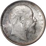 1905-B英属印度卢比银币，PCGS AU58，#43023795