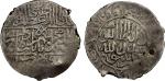 India - Mughal Empire，MUGHAL: Babur, 1526-1530, AR shahrukhi (4.62g) (Kabul), ND, Rahman-35.3 (same 