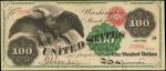 1863年100美元法定货币 PMG Gem Unc 65 EPQ