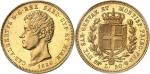 ITALIESavoie-Sardaigne, Charles-Albert (1831-1849). 50 lire 1836, Turin. Av. CAR. ALBERTVS. D. G. RE