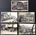 1920-1930年代上海实照明信片一组5 枚. 包括洋泾滨，外滩，南京路等，保存完好.
