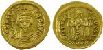BYZANTINE EMPIRE: Phocas, 602-610 AD, AV solidus (4.31g), Constantinople, SB-620, 10th officina, cro
