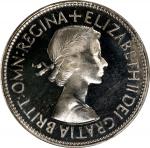 GREAT BRITAIN. 1/2 Crown, 1953. London Mint. Elizabeth II. PCGS PROOF-65 Cameo.