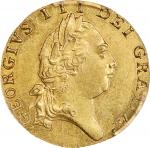 GREAT BRITAIN. 1/2 Guinea, 1793. London Mint. George III. PCGS MS-62.