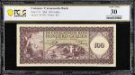 CURACAO. Curacaosche Bank. 100 Gulden, 1960. P-55. PCGS Banknote Very Fine 30.