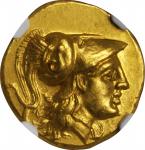 MACEDON. Kingdom of Macedon. Alexander III (the Great), 336-323 B.C. AV Stater (8.58 gms), Lampsacus