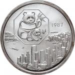 1987年香港第六届国际钱币博览会5盎司纪念章