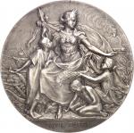 ALGÉRIEIIIe République (1870-1940). Médaille, Gallia Tutrix par Coudray pour la Commission des valeu
