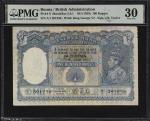 1939年缅甸印度储备银行100卢比。BURMA. Reserve Bank of India. 100 Rupees, ND (1939). P-6. PMG Very Fine 30.