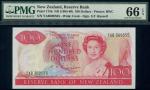 New Zealand Reserve Bank, 100 dollars, ND (1985-89), serial number YAB 369555, (Pick 175b, TBB B122b