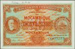 MOZAMBIQUE. Banco Nacional Ultramarino. 50 Escudos, 1921. P-71s. Specimen. PCGSBG Choice Uncirculate